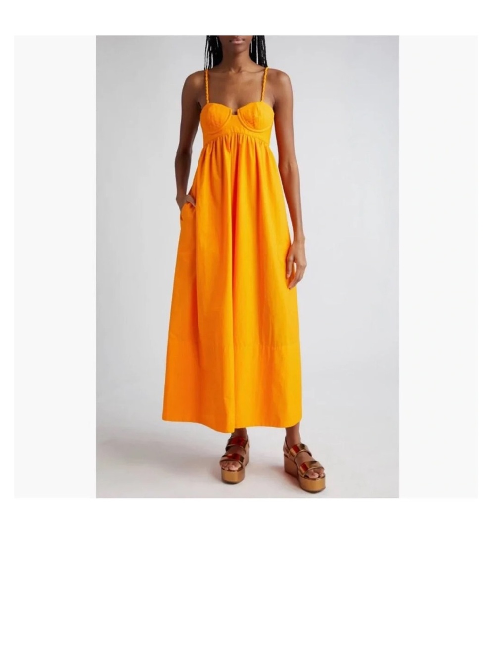 Farm rio dress size small hemmed a little bit can be let out